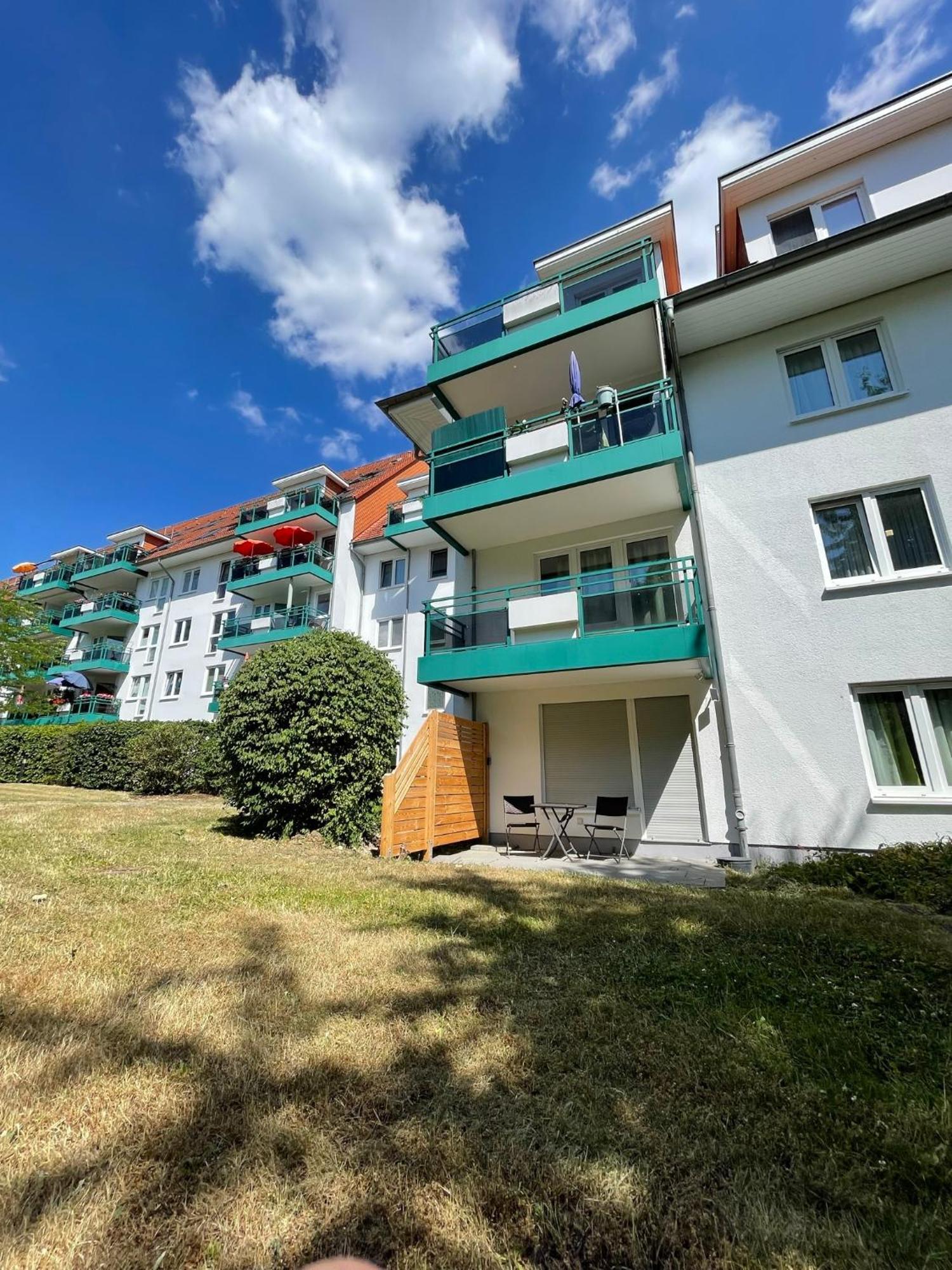 Traber Apartments Studio Kaffee Terrasse & Parken Lipsk Zewnętrze zdjęcie