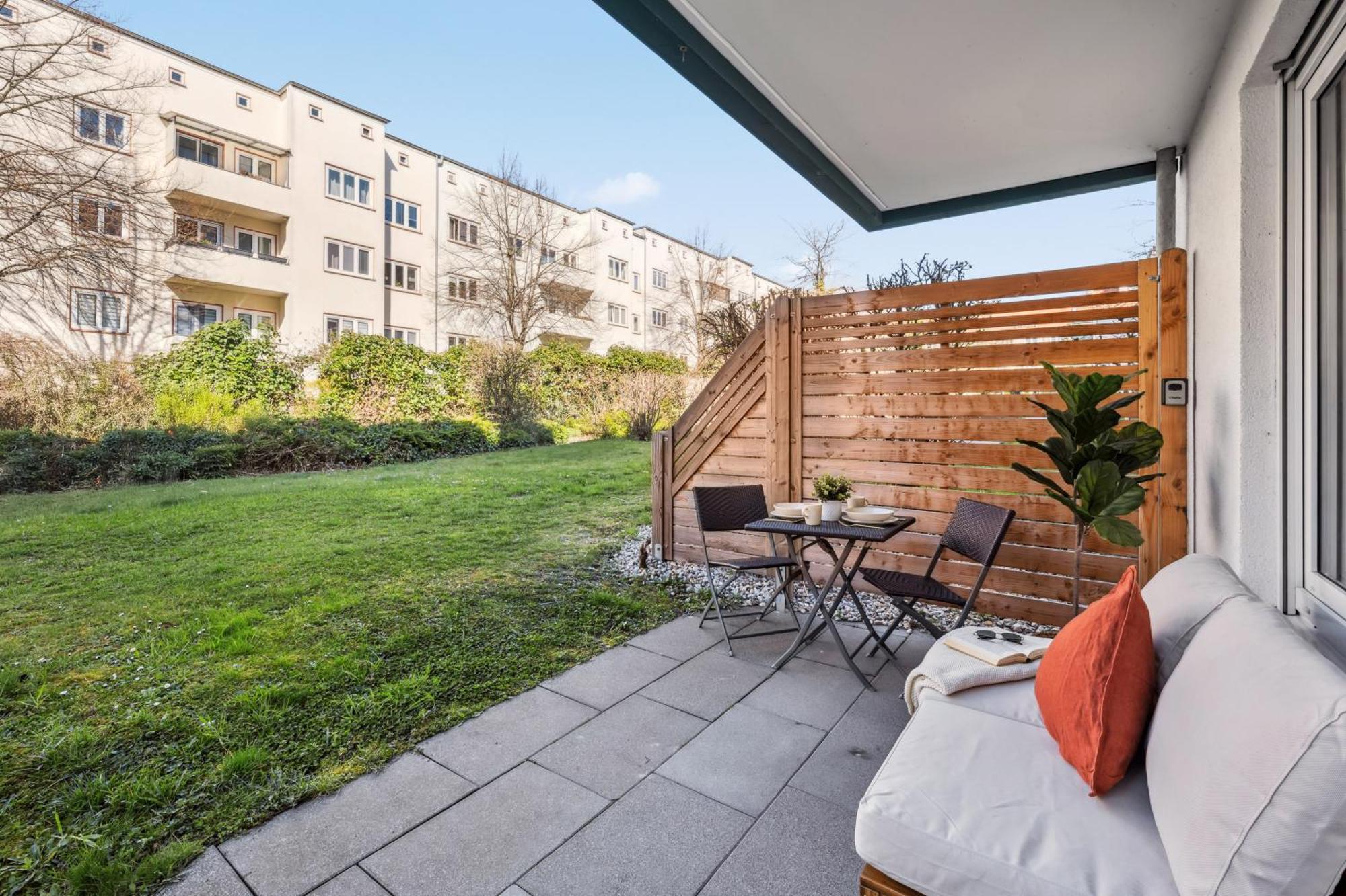 Traber Apartments Studio Kaffee Terrasse & Parken Lipsk Zewnętrze zdjęcie